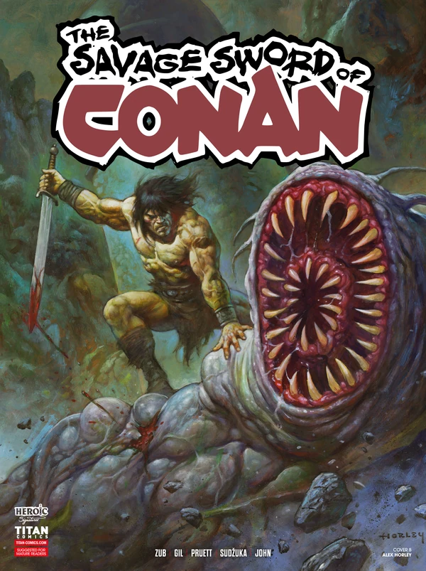 The Savage Sword of Conan: Alex Horley Variant #14 - Cover B